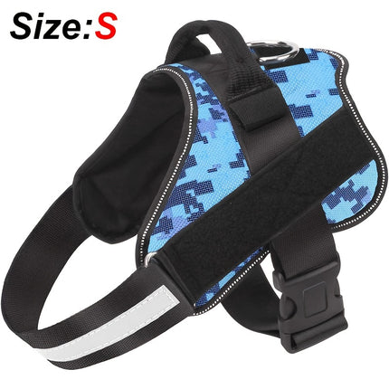 Reflective No-Pull Dog Harness with Easy-Grab Handle - Monti Bargains