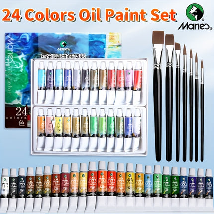 Marie's 31pc Oil Paint Set