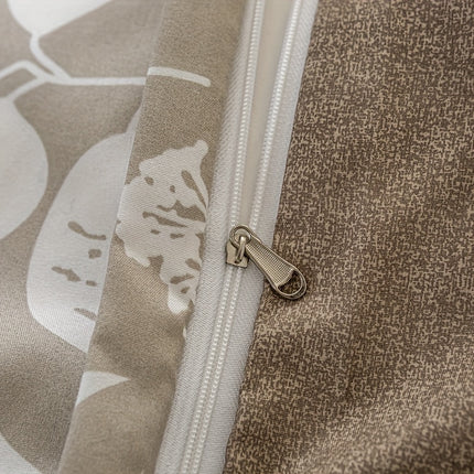 Classic Retro Floral Duvet Cover Set - 3pcs