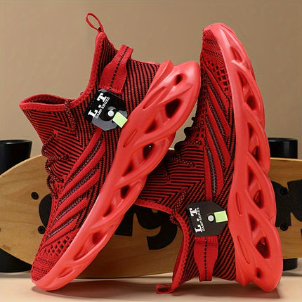 Men’s Breathable Knit Running Shoes