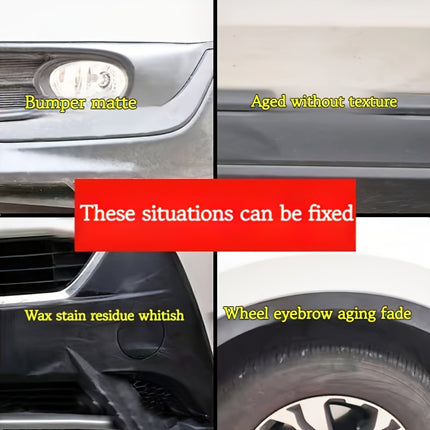 Car Plastic Restoration Sponge - Shine & Protect Effortlessly