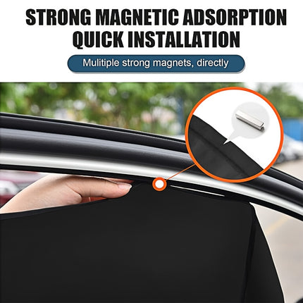 Magnetic Car Sunshade Set – UV Protection & Heat Shield