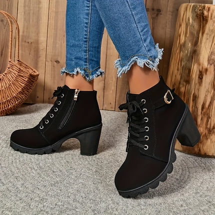 Stylish Side-Zip Ankle Boots