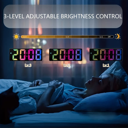 Modern LED Alarm Clock – Style Meets Functionality - Monti Bargains