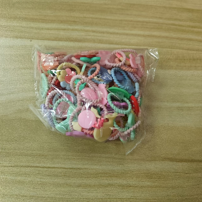 40-60pcs Cartoon Girl Headband Set
