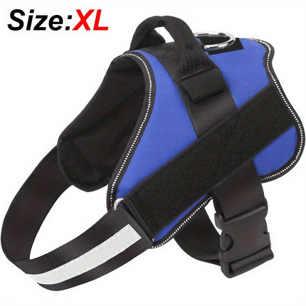 Reflective No-Pull Dog Harness with Easy-Grab Handle - Monti Bargains