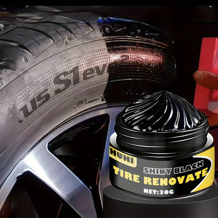 Black Shine Tire Wax - Ultimate Tire Protection & Restoration