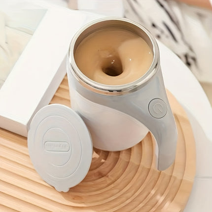 Magnetic Stirring Coffee Mug – Self Mixing for Easy Enjoyment