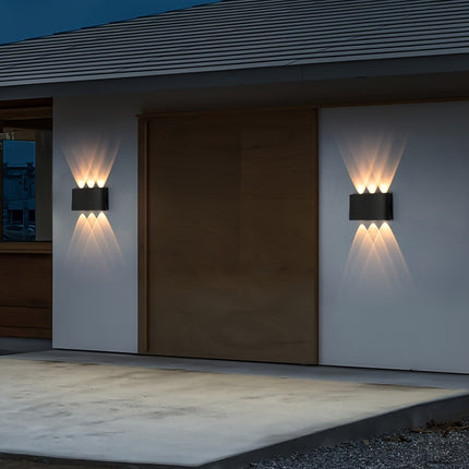 6W LED Wall Lamp - Waterproof, Easy Install for Indoor/Outdoor