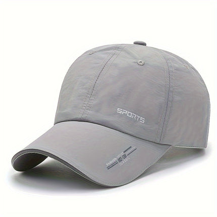 Unisex Quick-Dry Reflective Baseball Cap