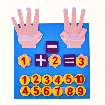 Counting Fun Felt Hand Puppets