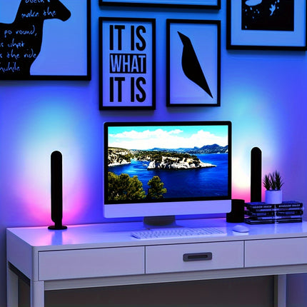 Colorful LED Desk Lamp with Remote – Perfect Ambiance Lighting