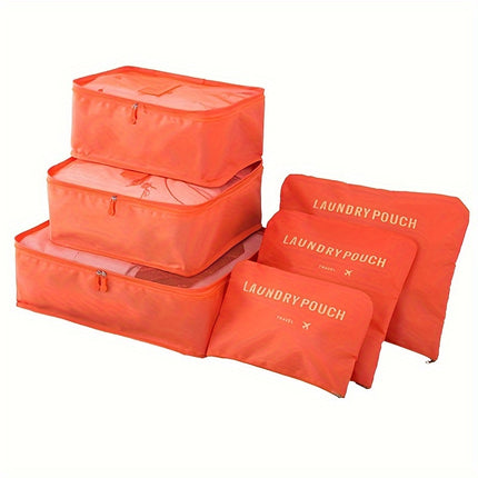 6-Piece Travel Packing Cubes Set