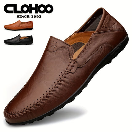 CLOHOO Men’s Handmade Loafers