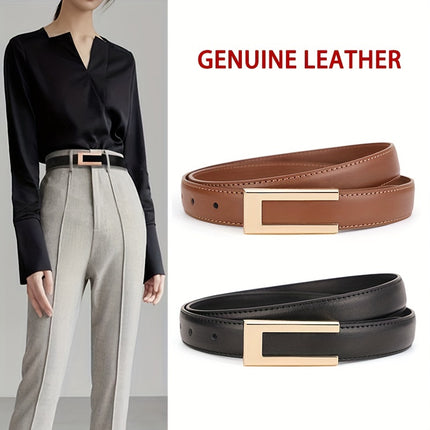 Genuine Cowhide Leather Belt