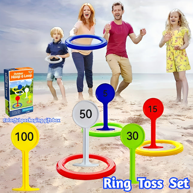 Rainbow Throwing Rings – Fun Outdoor Game for All Ages