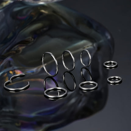 Minimalist Titanium Nose Hoop Ring