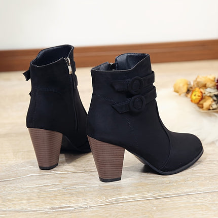 Chic Pointed Toe Ankle Booties