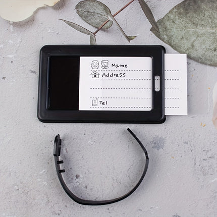 3-Piece Creative Luggage Tag Set