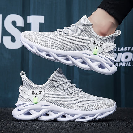 Men’s Breathable Knit Running Shoes
