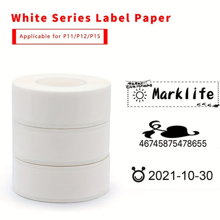 Waterproof Black Print Label Rolls (150)