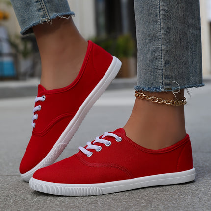 Women's Solid Color Canvas Shoes