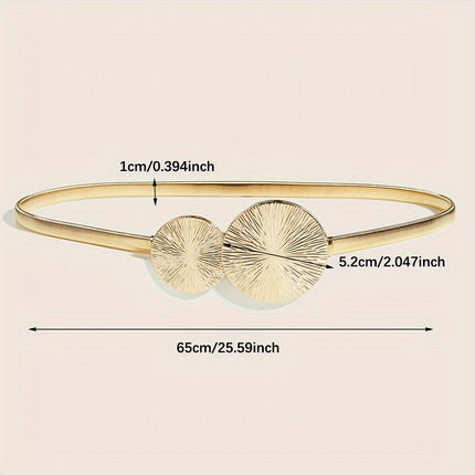 Golden Western Elastic Waist Belt