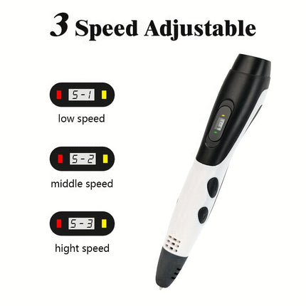SETOOKJ 3D Printing Pen Kit – Adjustable, USB Powered