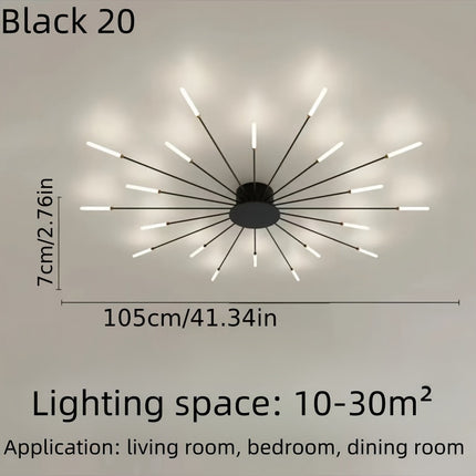 Modern Warm White LED Ceiling Light – Sleek & Stylish