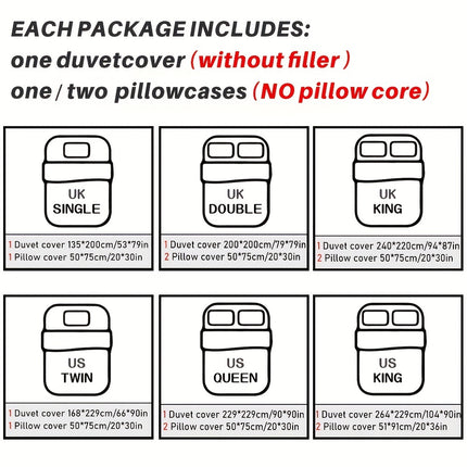 Boho Grid Tufted Duvet Cover Set - Cozy & Soft