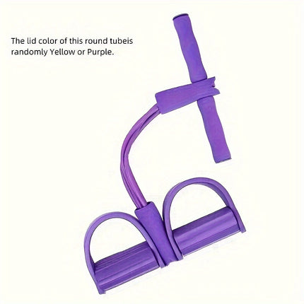 4-Tube Resistance Band Set for Full Body Workouts