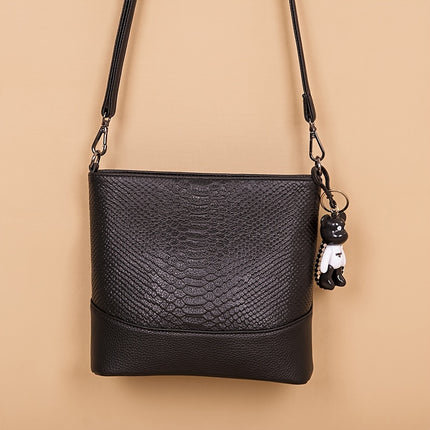 Crocodile Pattern Leather Bag