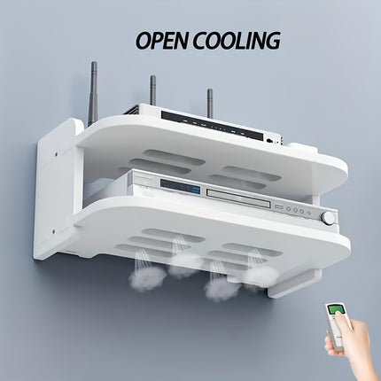 Space-Saving Wall-Mounted Organizer Shelf