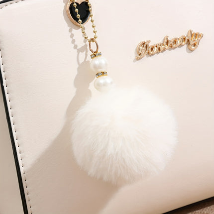 Solid Color Crossbody Handbag