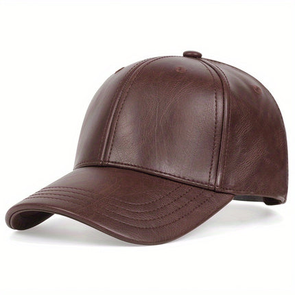 Waterproof PU Leather Cap