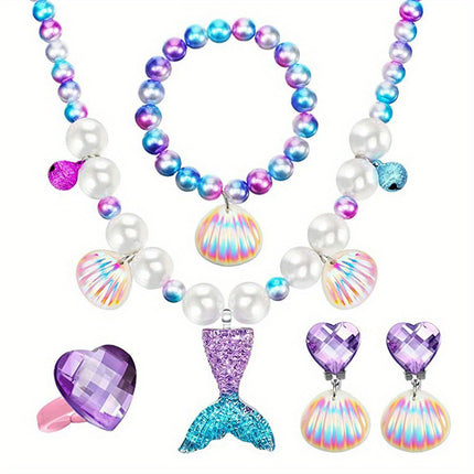 Magical Mermaid Jewelry Set - Perfect for Princess Moments