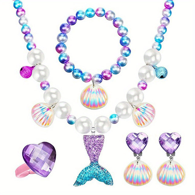 Magical Mermaid Jewelry Set - Perfect for Princess Moments