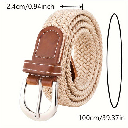 Elastic Waist Jeans Belt