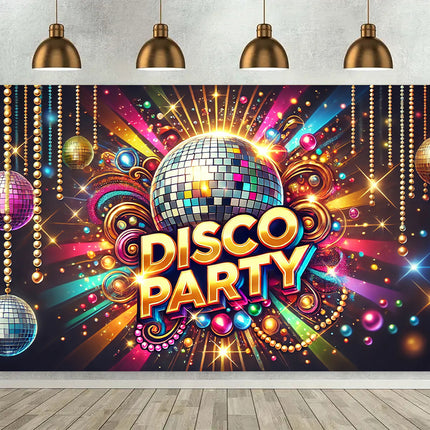 Disco Party Wall Backdrop
