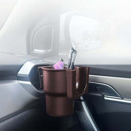 Adjustable Car Cup Holder with Built-In Phone Stand