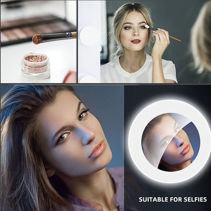 LED Selfie Ring Light – Perfect for Photos & Makeup!