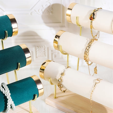3-Tier Velvet Bracelet Organizer