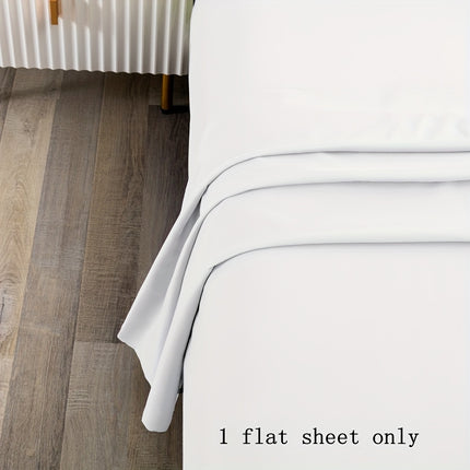 Ultra-Soft Microfiber Flat Sheet – Brushed, Cozy, and Durable