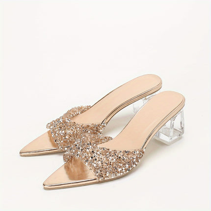 Chic French Pointed-Toe Heels
