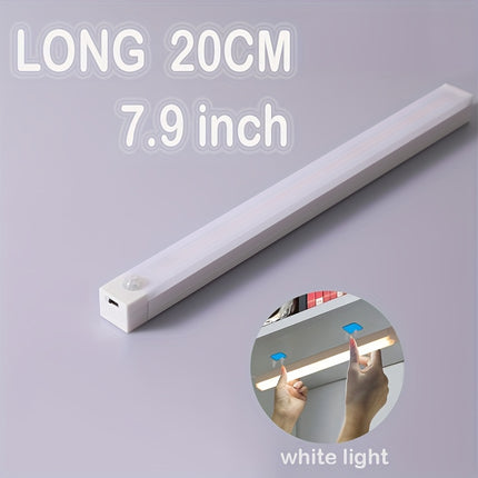 Smart Motion-Activated LED Light Strip - Wireless & USB Rechargeable