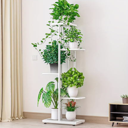 5-Tier Metal Plant Stand – Elevate Your Green Oasis