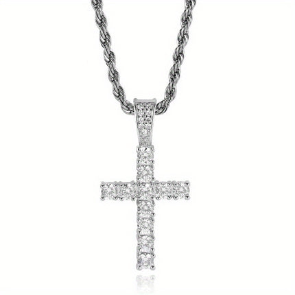ICED CHICS Golden Cross Necklace