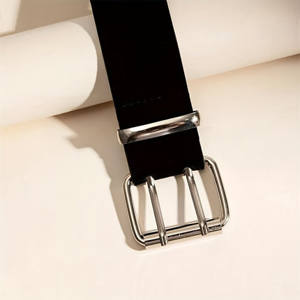 Casual Style Square Buckle Belt