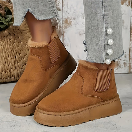 Cozy Fluffy Winter Boots