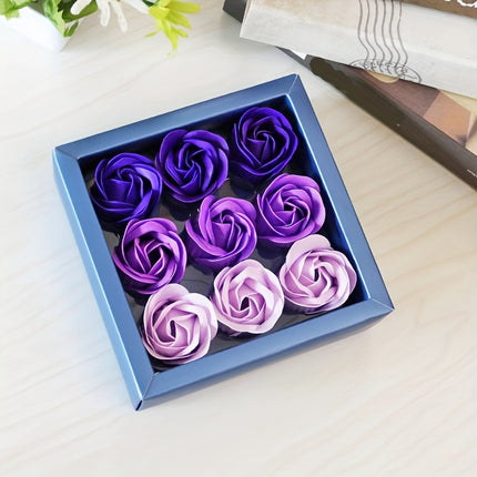 9pcs Soap Flower Gift Box – Perfect for Special Occasions